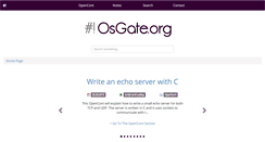 Desktop Screenshot of osgate.org