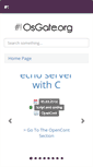 Mobile Screenshot of osgate.org